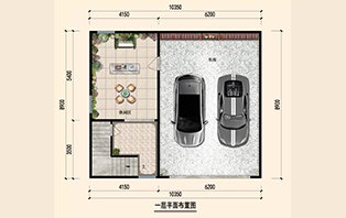 户型图一层