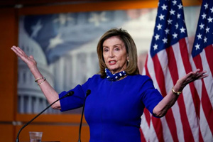 佩洛西周一公布众议院民主党人新2.2万亿美元救助计划！